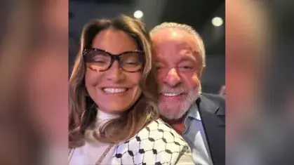 Lula e Janja vão a show de Maria Bethânia em São Paulo