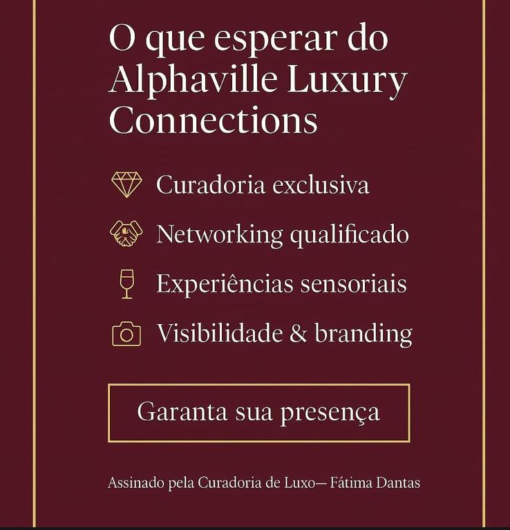 O que esperar do Alphaville Luxury Connections