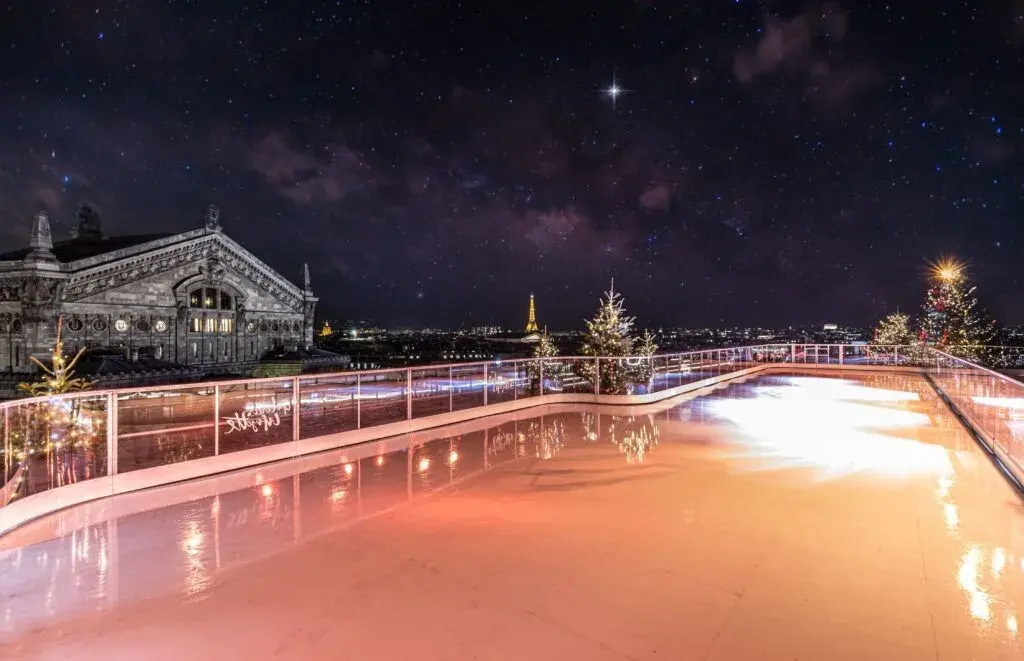 Em Paris, Galeries Lafayette terá patinação no gelo para celebrar o Natal