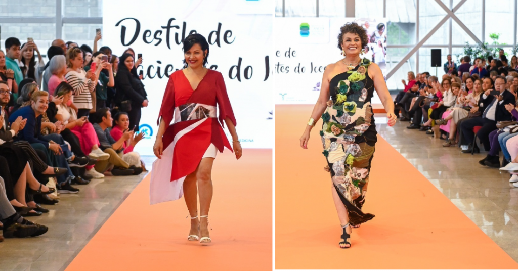 Instituto do Câncer promove desfile para destacar as histórias de pacientes em tratamento