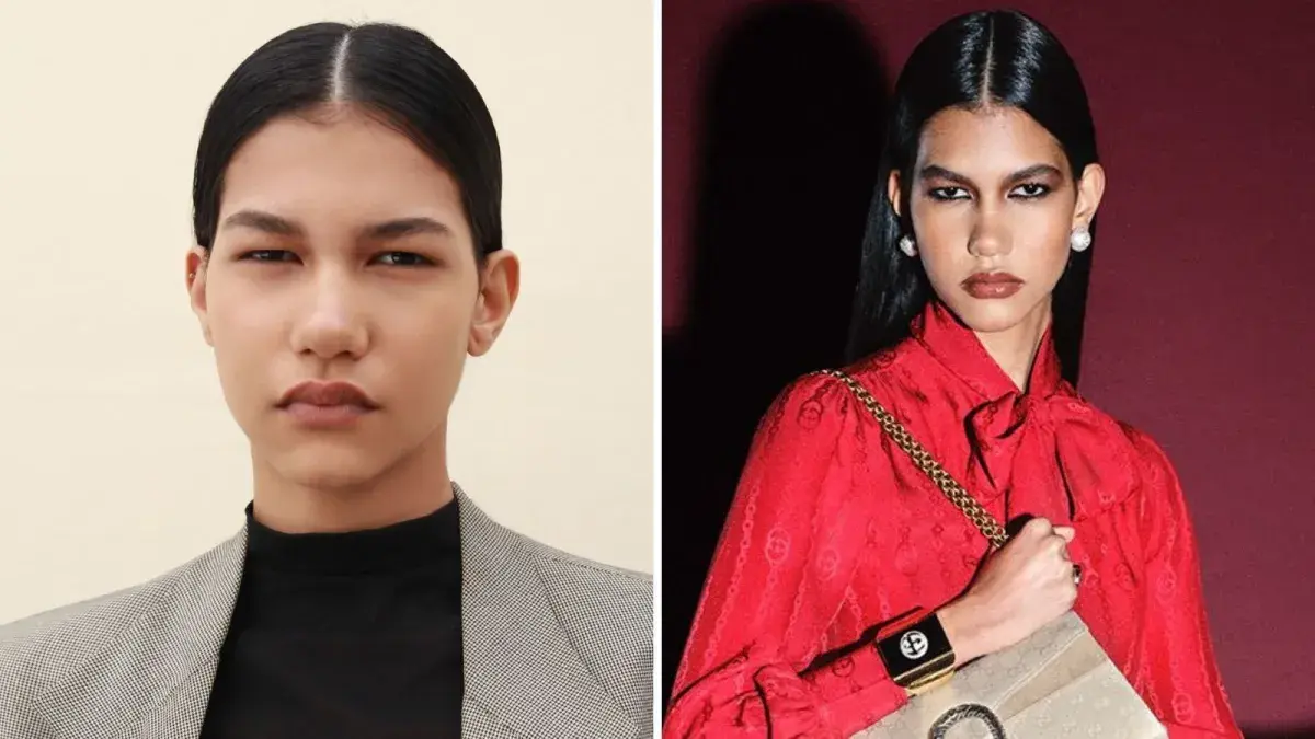 Modelo brasileira de origem Kaxinawá é o novo rosto da Gucci